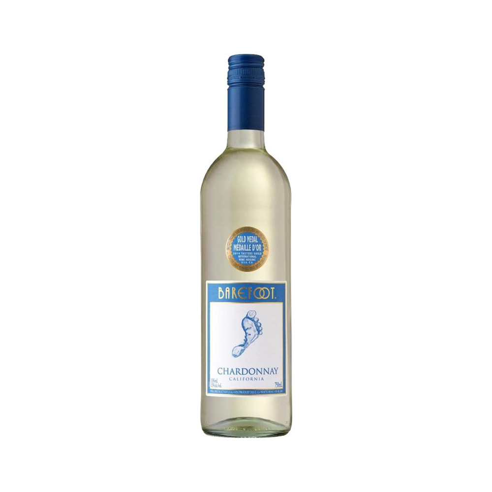 Вино Barefoot Chardonnay California 0.75L