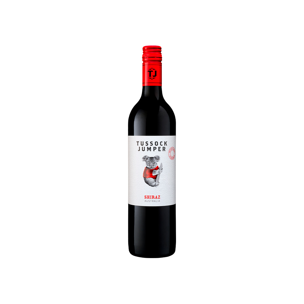 Вино Tussock Jumper Shiraz красное сухое 0,7L