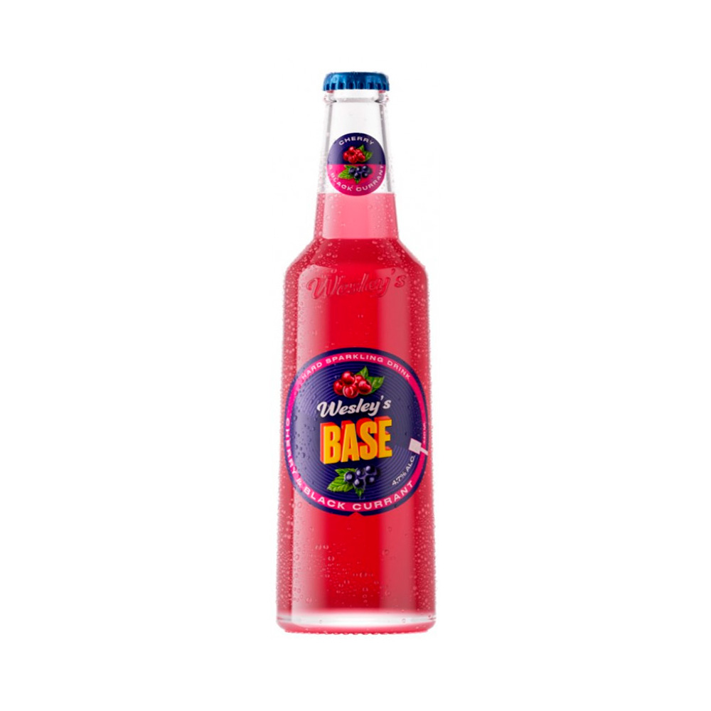 Пиво Wesley's Base Cherry&amp;Black Currant 0.44L