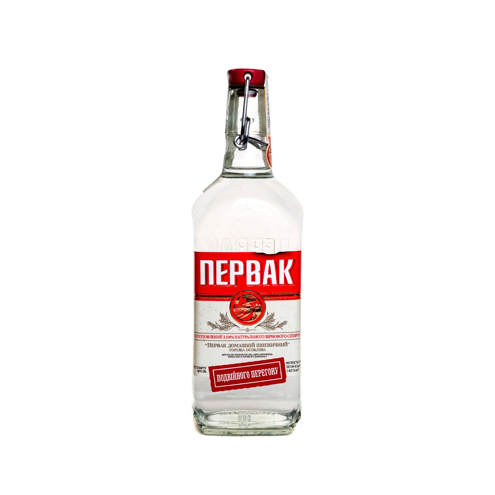 Водка Первак двойной перегонки 0.5L