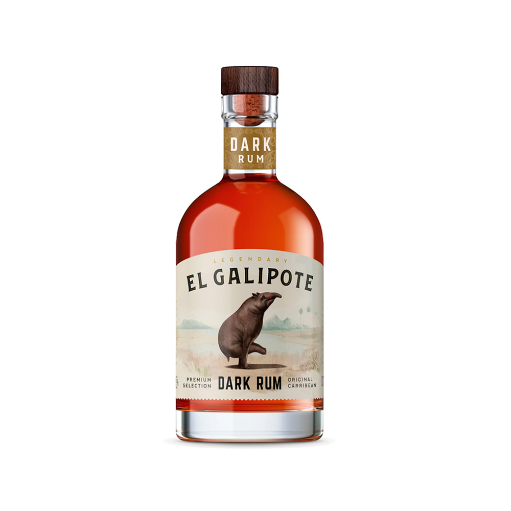 Ром El Galipote dark rum 0.7L