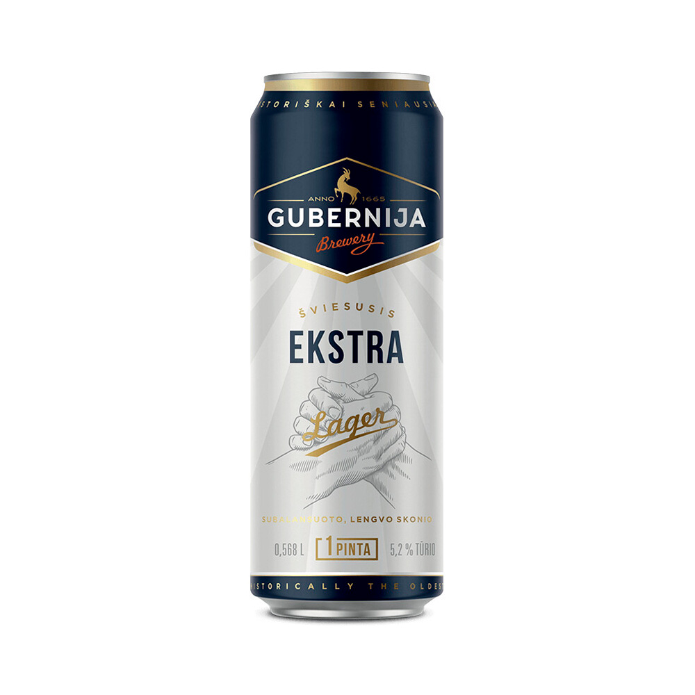 Пиво Gubernja Ekstra Lager 0.5L