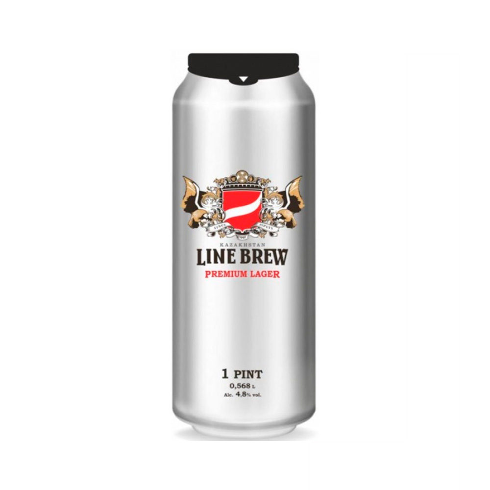 Пиво Line Brew Premium Lager 0.568L