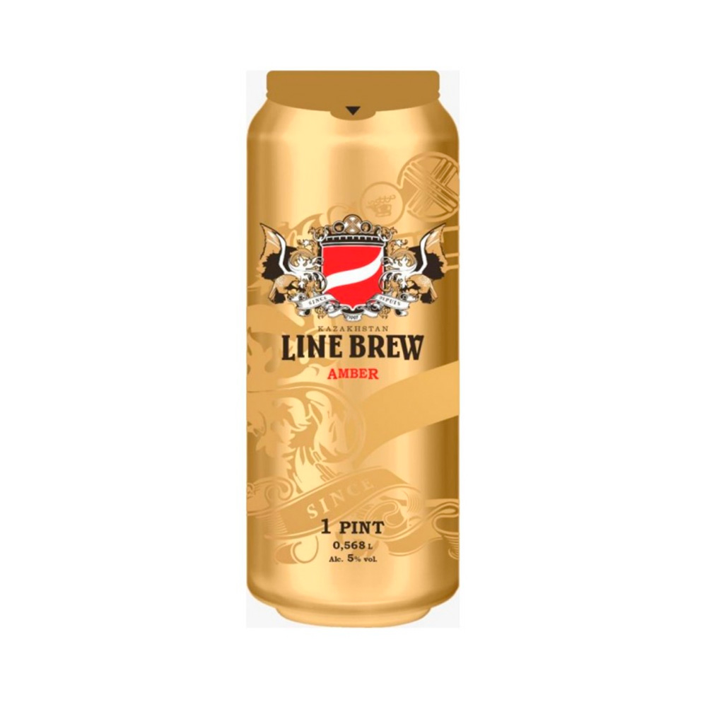 Пиво Line Brew Amber 0,568L