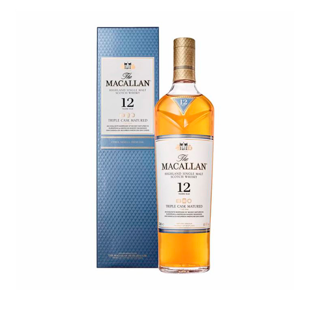 Виски Macallan Triple Cask 12Y.O. 0.70L