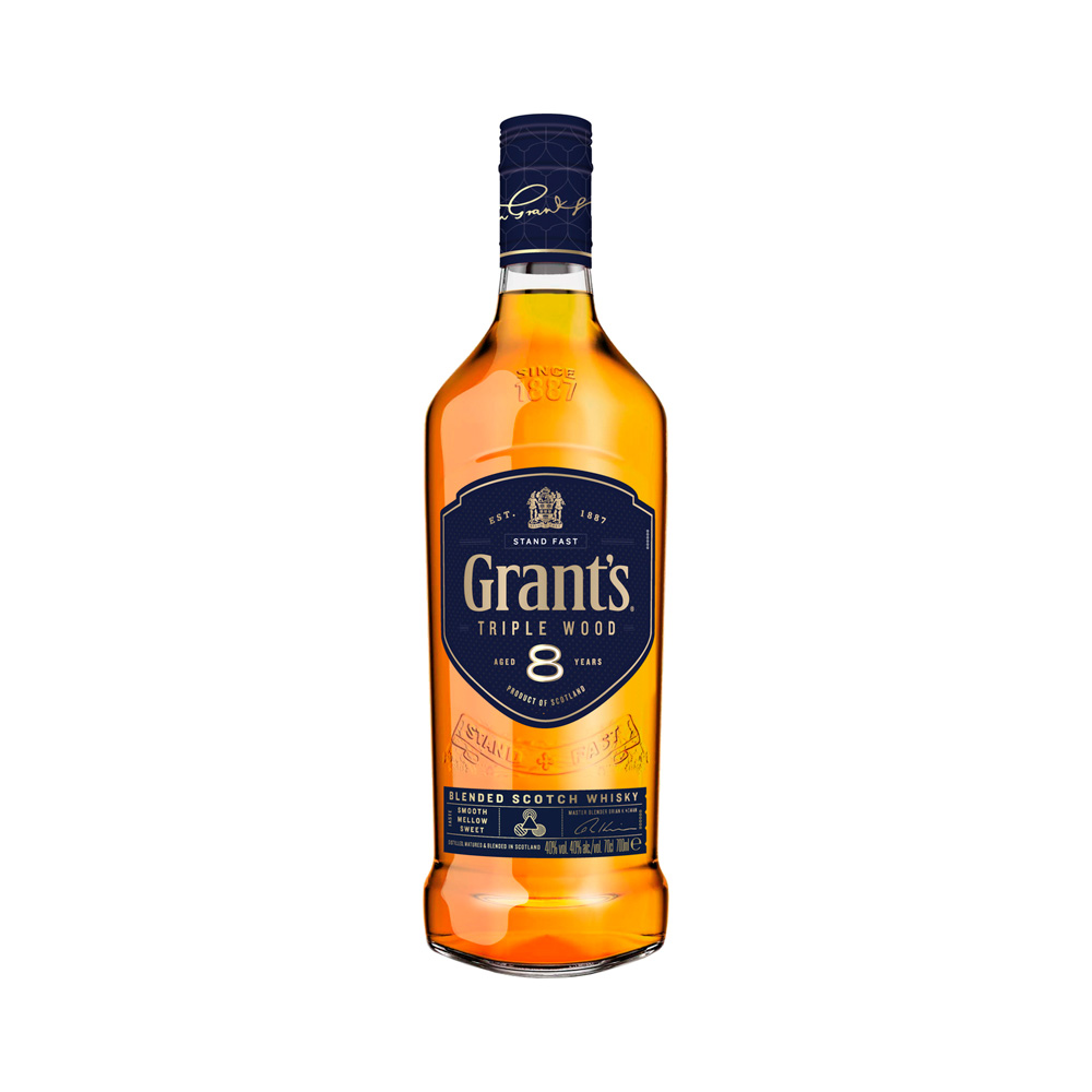 Виски Grant's Triple Wood 8Y.O 0.7L