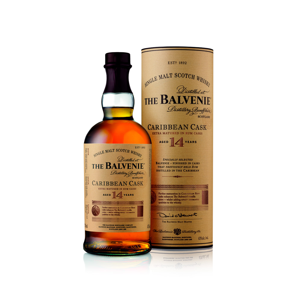 Виски The Balvenie 14 YO Caribbean Cask 40%&quot; 0.7L