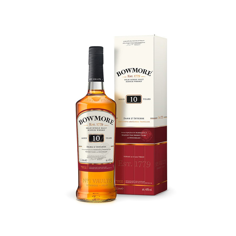 Виски Bowmore 10Y spanish oak sherry cask 1L