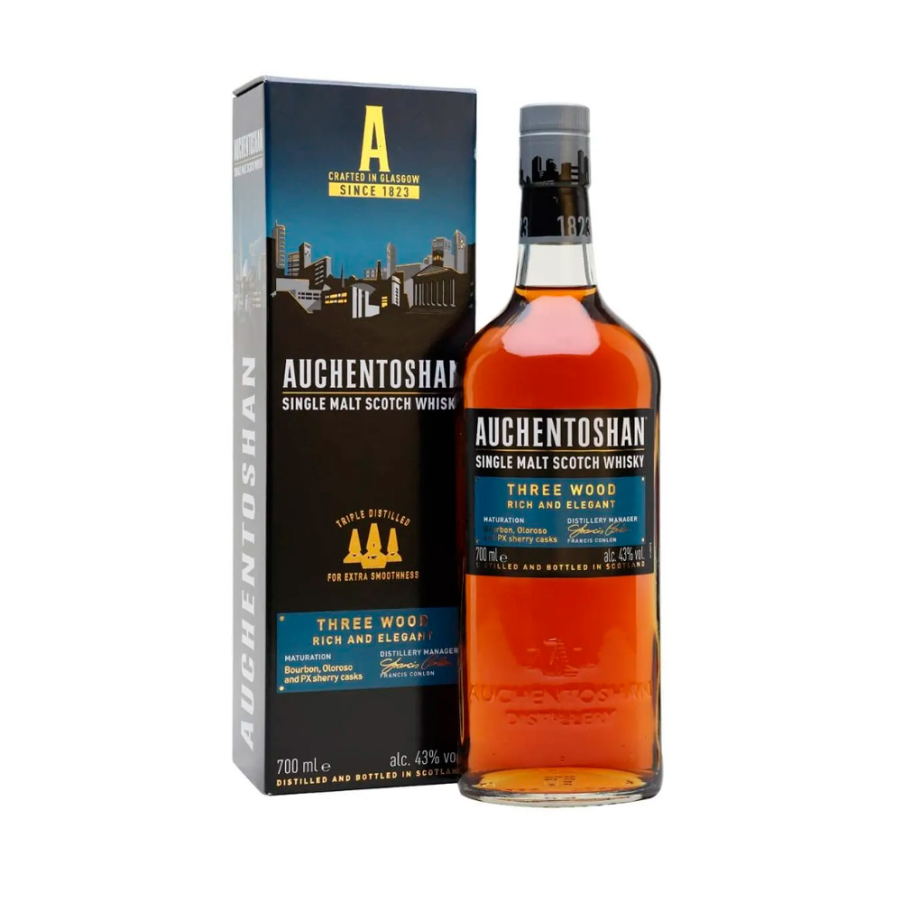 Виски Auchentoshan Three Wood 0.70L