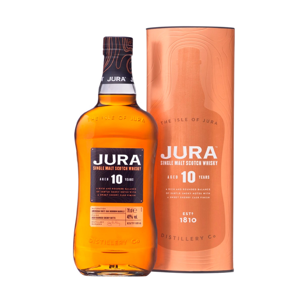 Виски Jura 10 years single malt 0.7L