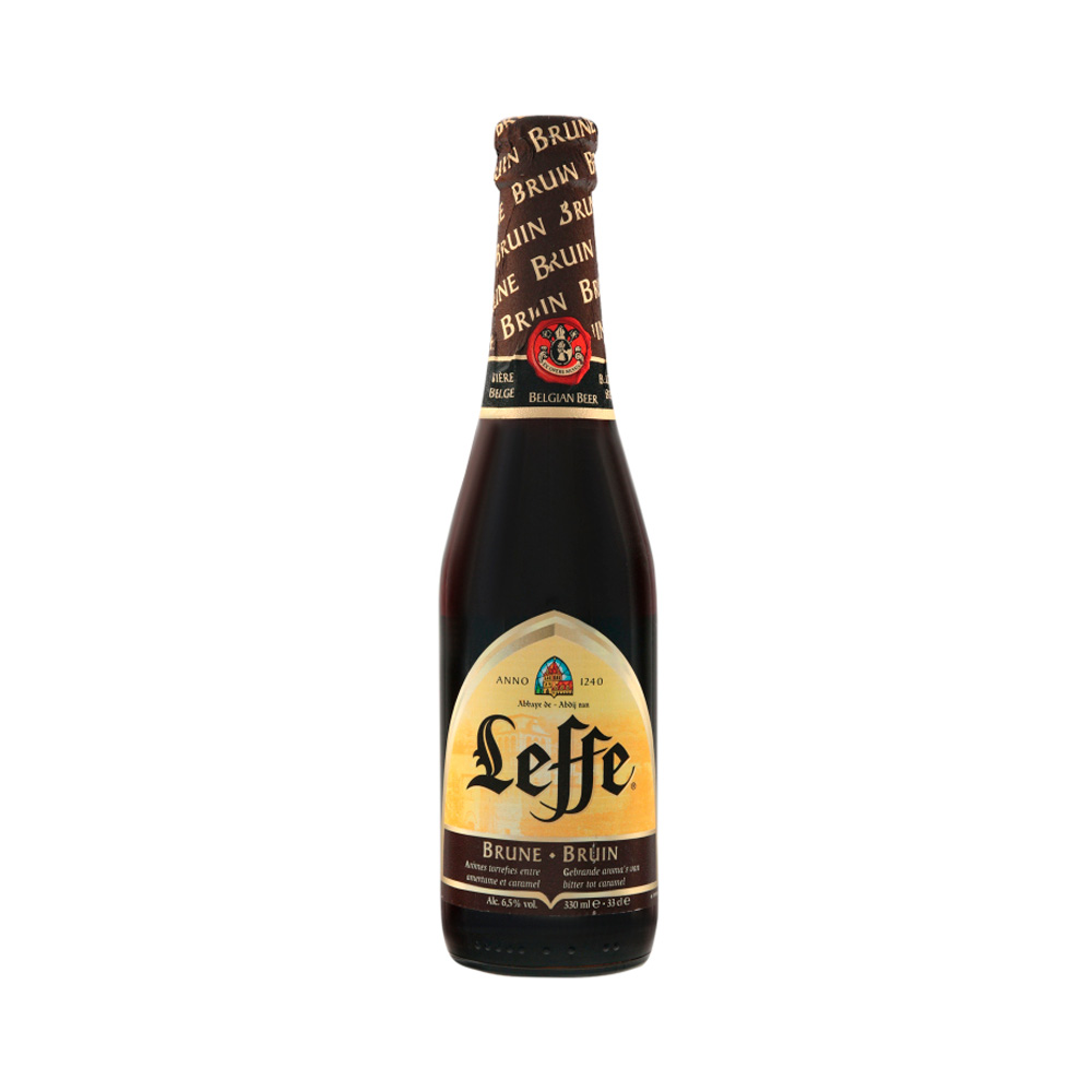 Пиво Leffe brune 0.33L