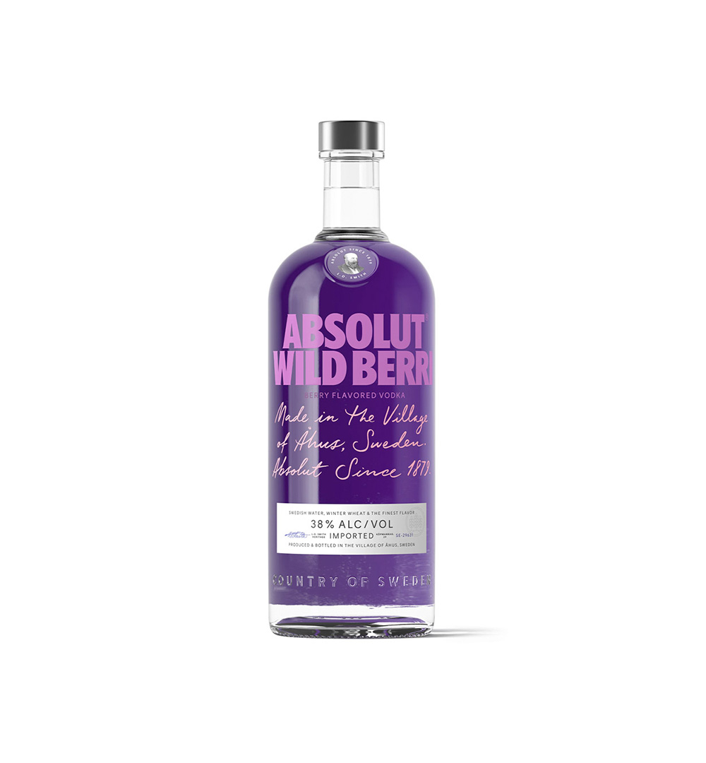 Водка Absolut Wildberri  0.7L