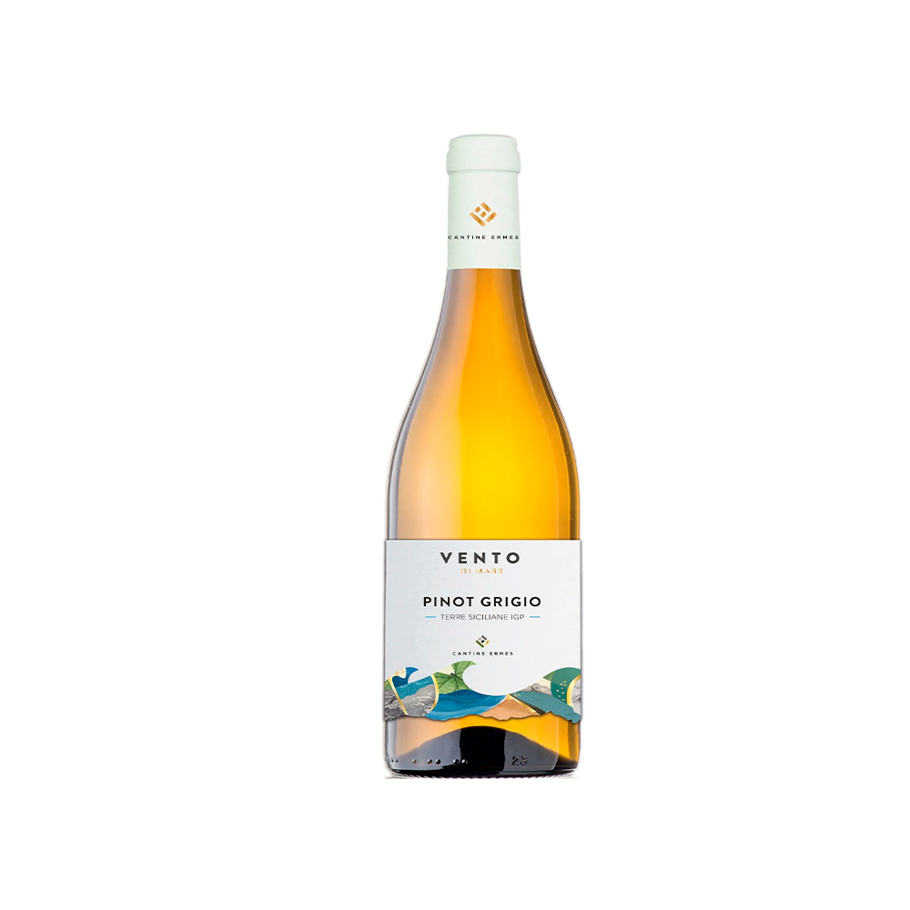 Вино Vento Di Mare Pinot Grigio 0.75L