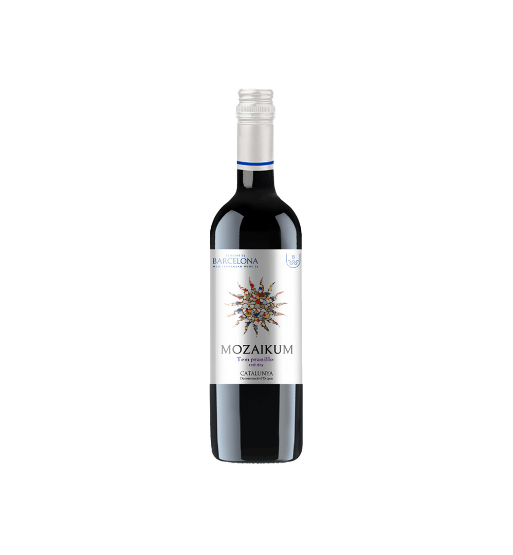 Вино Mozaikum Merlot вино красное сухое 0.75L