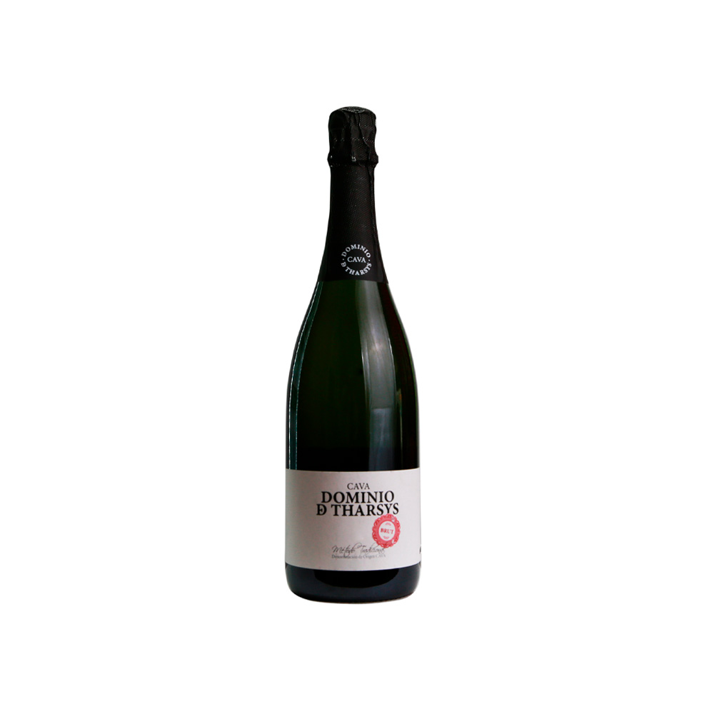 ВИНО &quot;DOMINIO DE THARSYS BRUT NATURE&quot; 12% 0 75L