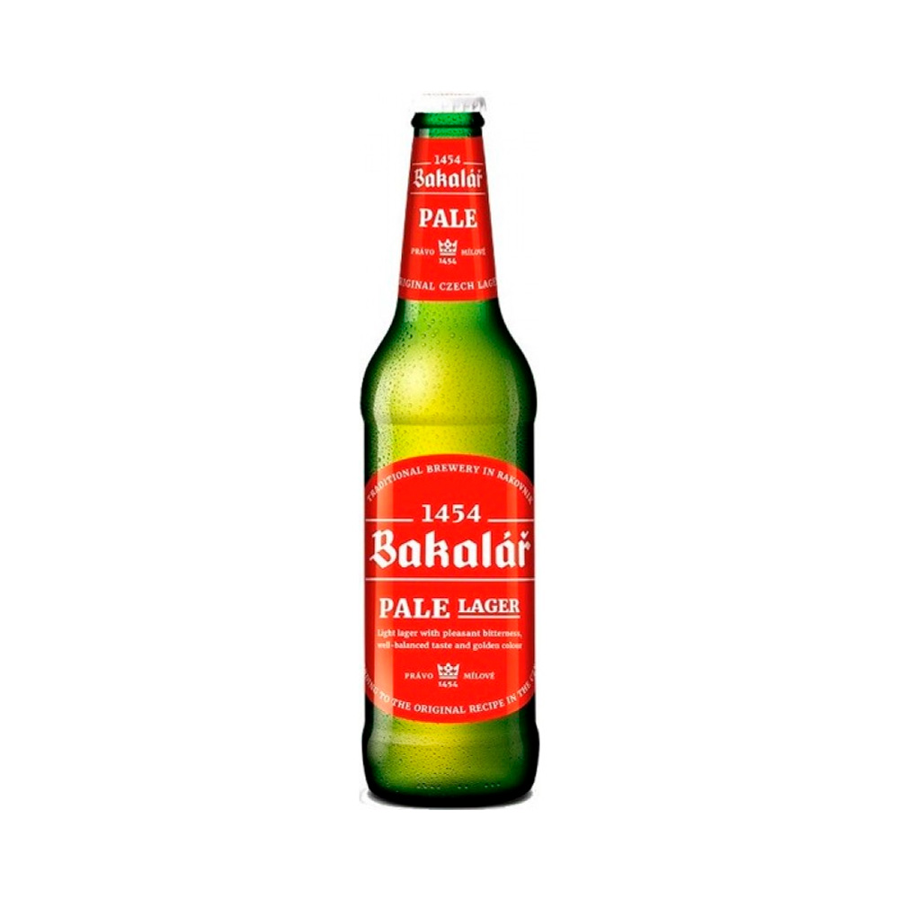 Пиво Bakalar Pale Lager 0.5L